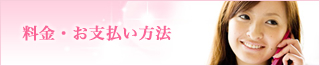 料金・お支払い方法